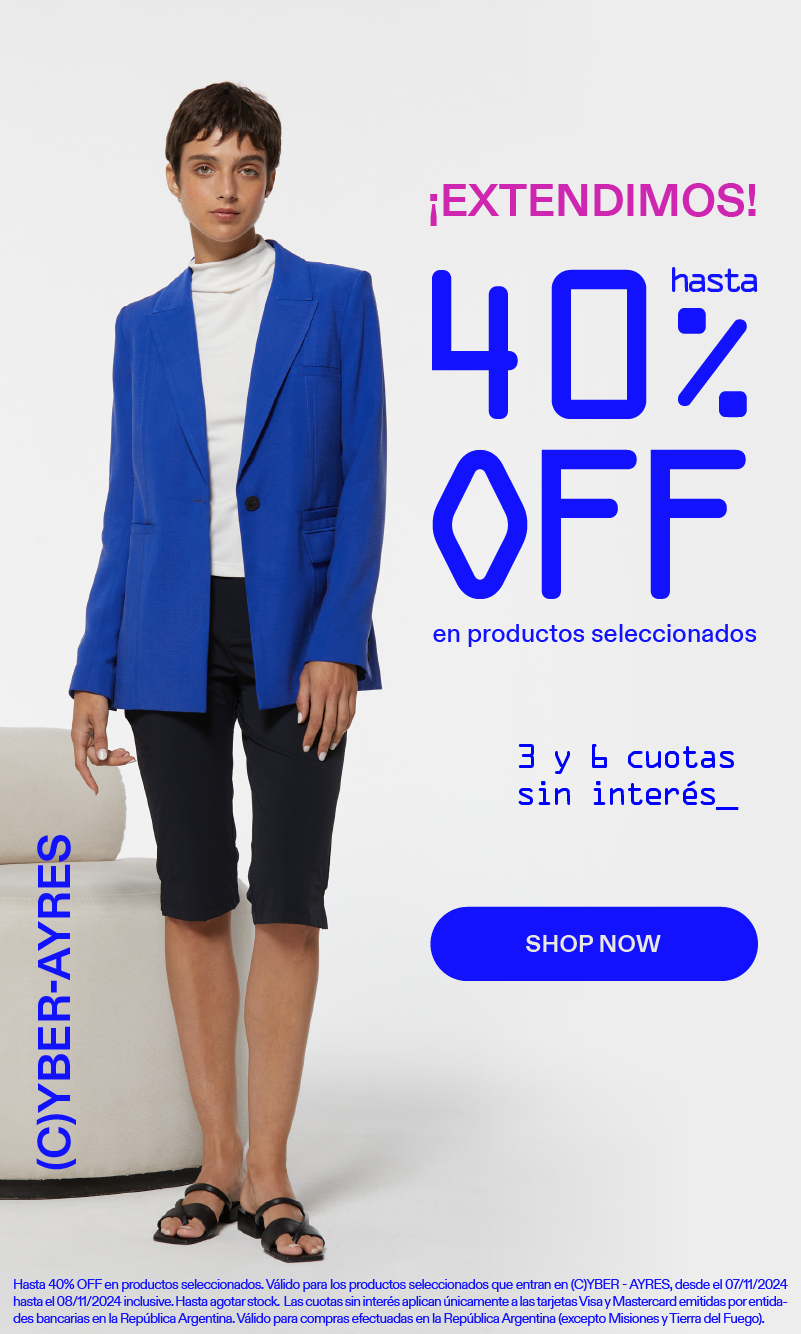 Ayres shops ropa de mujer