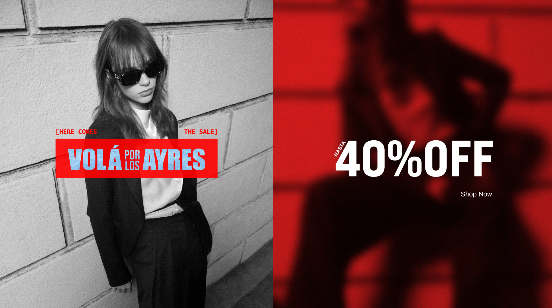 Hasta 40% off